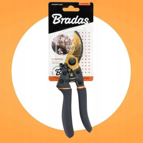 SEKATOR OGRODOWY DO GAŁĘZI KWIATÓW KRZEWÓW BRADAS OSTRZE MIJAJĄCE STAL na Arena.pl