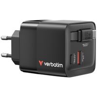 verbatim ładowarka sieciowa gan 65w      2xusb-c/usb-a + adapter