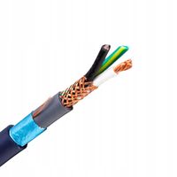 2X TAGA HARMONY TPC-BC KABEL PRZEWÓD ZASILAJĄCY NA METRY OFC 3x3mm 10AWG 1m