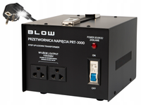 PRZETWORNICA KONWERTER NAPIĘCIA ZASILACZ 110V 230V USA JAPONIA 3000W