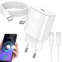 SZYBKA ŁADOWARKA USB-C 25W +KABEL 1M do IPHONE 15 16 16Pro Plus Pro Max
