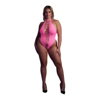 ouch! neon body xl/xxxxl - wysoki kroj, uv, elastyczna siateczka