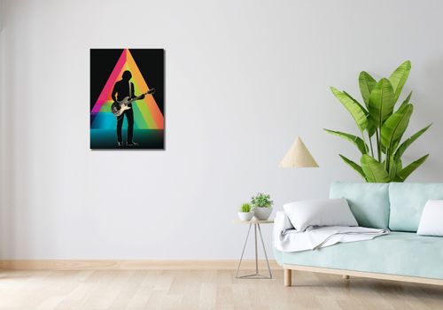 Obraz 50x70cm Pryzmat przez Gitarę na Arena.pl