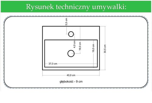 Umywalka Ceramiczna Piko na Arena.pl