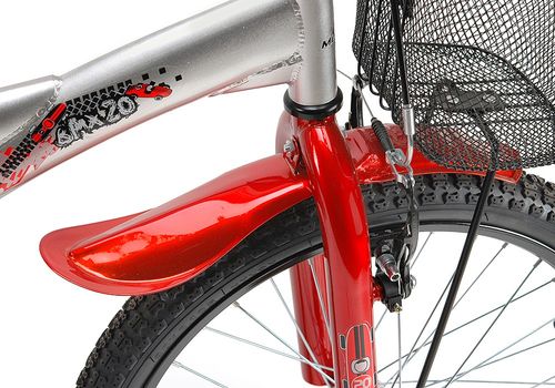 Rower 20 MEXLLER BMX czerwony + koszyk na Arena.pl