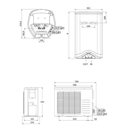 Ariston Pompa Ciepła Nuos Evo Split 110 na Arena.pl