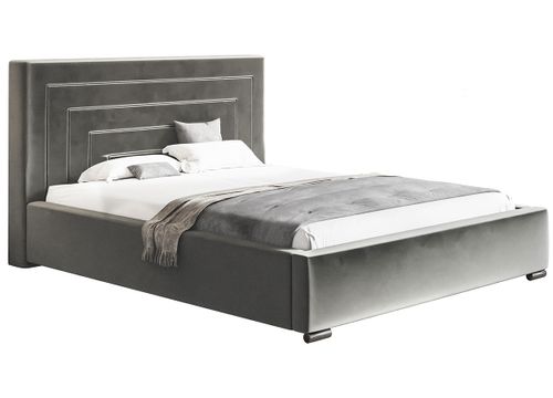 Łóżko tapicerowane 120x200 Royal 3 pojemnik stelaż na Arena.pl