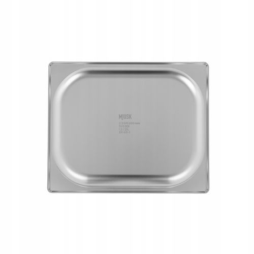 POJEMNIK GASTRONOMICZNY GN 1/2 200 mm STAL NIERDZEWNA 11.65 L MJUSK na Arena.pl