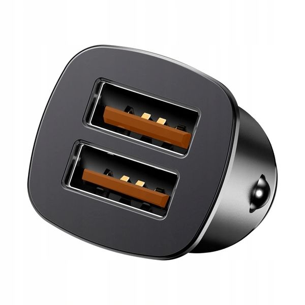 BASEUS ładowarka samochodowa 2xUSB QC 3.0 5A 30W zdjęcie 2