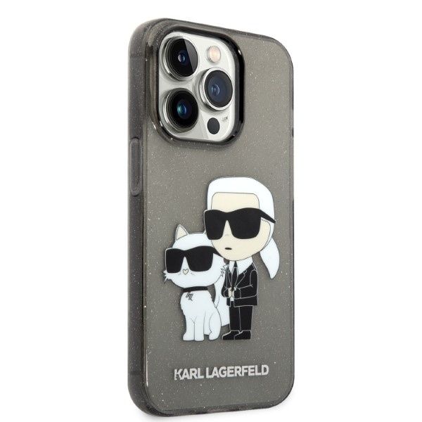 Etui Karl Lagerfeld do iPhone 14 Pro, Czarny zdjęcie 4