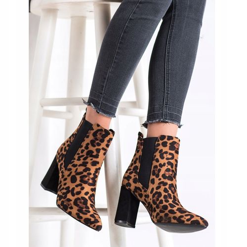 Botki Leopard Print r.39 na Arena.pl