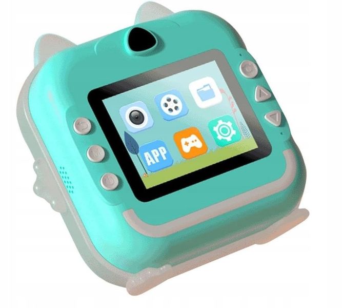 APARAT CYFROWY NATCHMIASTOWY Z DRUKARKĄ DLA DZIECI GRY ROLKI N zdjęcie 3