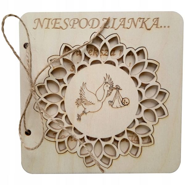 Karta Zostaniecie Dziadkami Prezent dla Babci dla Dziadka zdjęcie 1