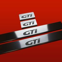 Listwa progowa PEUGEOT 207  GTI Stal nierdzewna 304 połysk 4szt