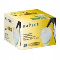 NABOJE CO2 DO SYFONU SATURATOR WODY SODOWEJ 25szt QUICK SODA MAKER