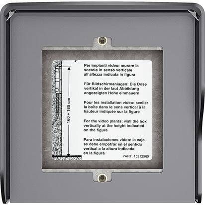 Obudowa natynkowa z daszkiem do paneli Sfera - 1 moduł - Stalowoszara Legrand 350613 na Arena.pl