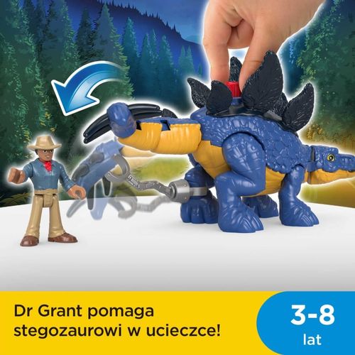 Imaginext Park Jurajski Stegozaur na Arena.pl