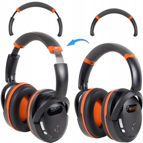 SŁUCHAWKI NAUSZNIKI OCHRONNE RADIO, BLUETOOTH 5,3 TELEFON HANDS-FREE TACTIX na Arena.pl