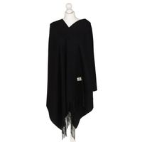 elegancki szalik w czarnym kolorze - peterson