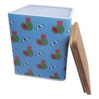 Puszka Pojemnik kuchenny na żywność z pokrywką