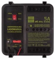 PROSTOWNIK 5A BK5 UNI UNIWERSALNA ŁADOWARKA AKUMULATORÓW 12V KUKLA