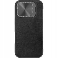 ETUI NILLKIN QIN PROP LEATHER CASE DO APPLE IPHONE 16 PRO MAX CZARNE