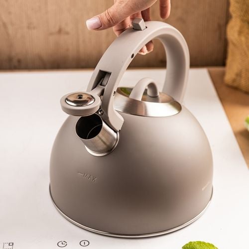 czajnik stalowy z gwizdkiem 2,5l klausberg kb-7912 na Arena.pl