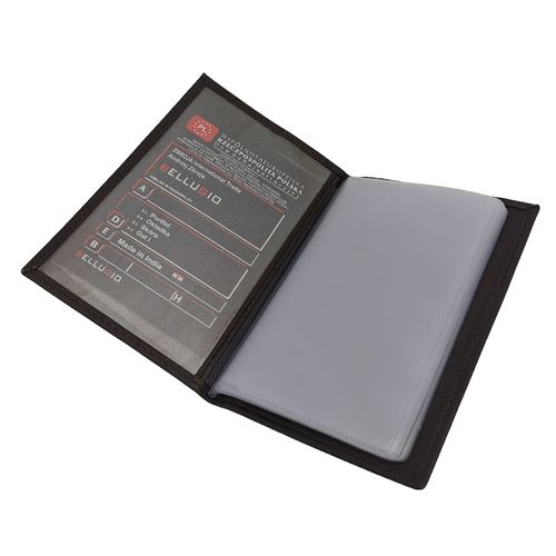 Skórzane etui z systemem RFID - czarne na Arena.pl