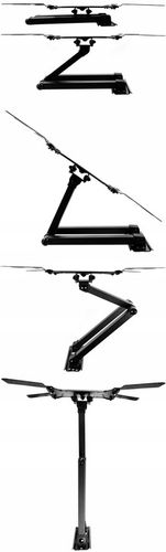 EXTRA MOCNY OBROTOWY UCHWYT do TELEWIZORA WIESZAK TV 23-65 CALI - WYSIĘGNIK na Arena.pl