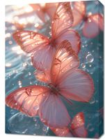 Obraz 50x70cm Świetliste Motyle