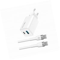 Szybka ładowarka GaN 45W USB-C z kablem do Xiaomi Poco M6 Pro 4G