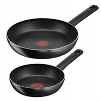 Patelnie TEFAL HARD TITANIUM 20 26cm 2 el gazowe