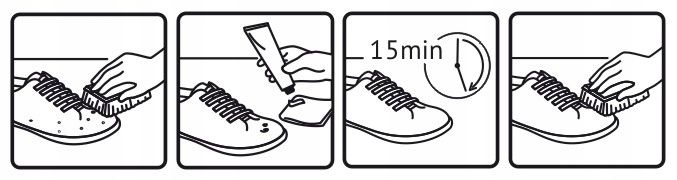 SHOE CREAM - 75 ML - SREDNI BRAZ TUBA - KAPS zdjęcie 3