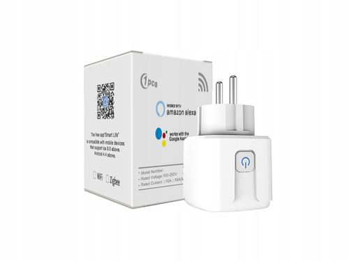INTELIGENTNE GNIAZDKO WiFi SMART TUYA WATOMIERZ PROGRAMATOR TIMER na Arena.pl
