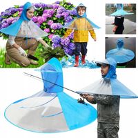 2X KAPELUSZ WĘDKARSKI PRZECIWDESZCZOWY Z DASZKIEM 90 CM Peleryna parasol