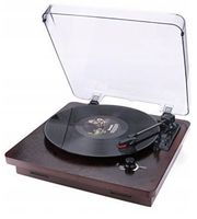 Gramofon z wbudowanymi głośnikami DL-636DP-88 Brązowy 3-biegowy HIT !