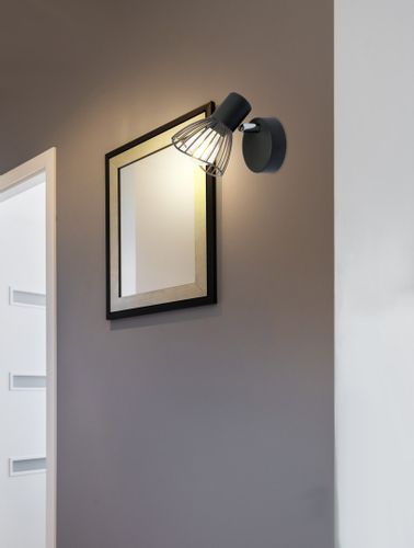 Fly kinkiet 1x40W E14 czarny na Arena.pl