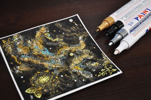 Marker olejowy - czarny na Arena.pl