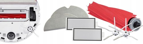 ZESTAW AKCESORIÓW SZCZOTKI FILTRY MOP do XIAOMI ROBOROCK Q7 MAX MAX+ na Arena.pl