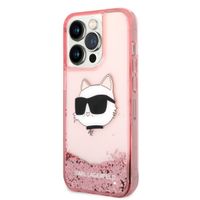 karl lagerfeld klhcp14llnchcp iphone 14 pro 6,1 różowy/pink hardcase