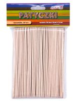 patyczki naturalne 60 szt. rozm. 150x18x1,6mm | pk-3304