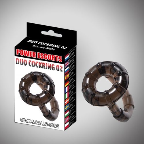 pierścień na penisa jądra podwójny ring erekcja na Arena.pl