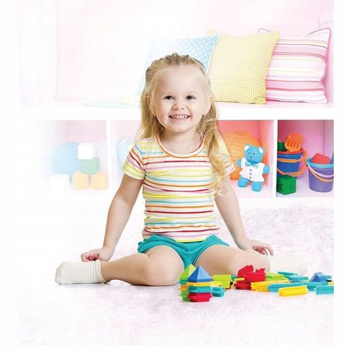 0737 Wieża z Piłeczkami Piramidka Duża SORTER Smily zabawa dla dzieci na Arena.pl