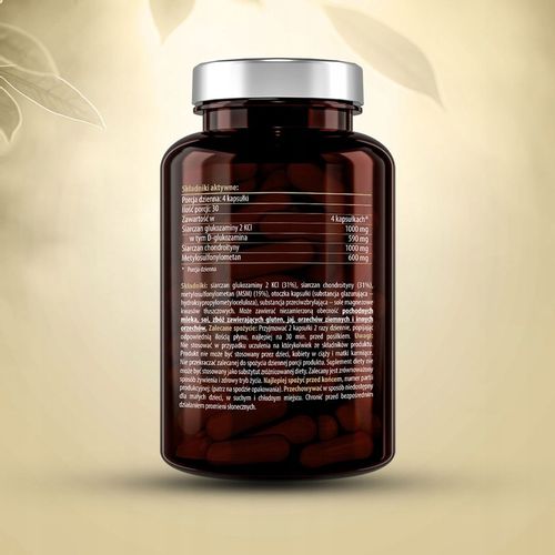 Essensey GLUKOZAMINA+ 2600MG FORTE CHONDROITYNA MSM STAWY 120 KAPS na Arena.pl