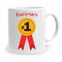 Kubek Prezent Dla Barmana Barman Numer Jeden Z Nadrukiem Ze Zdjęciem