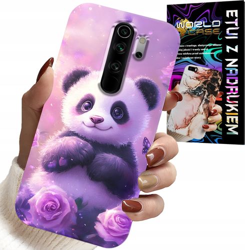 ETUI DO XIAOMI NOTE 8 PRO - SŁODKA PANDA WZORY DLA DZIECI + SZKŁO na Arena.pl