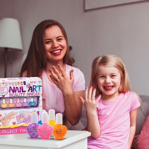 ZESTAW DO PIELĘGNACJI STUDIO SALON PAZNOKCI LAKIER DLA DZIECI DZIEWCZYNKI na Arena.pl