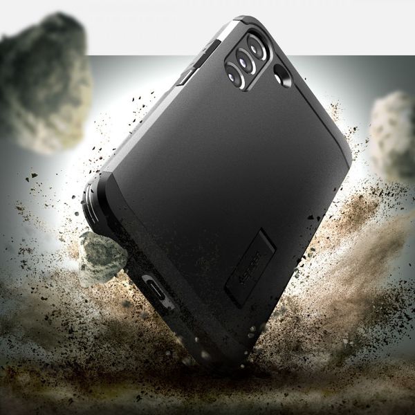 spigen tough armor galaxy s22+ plus black zdjęcie 10