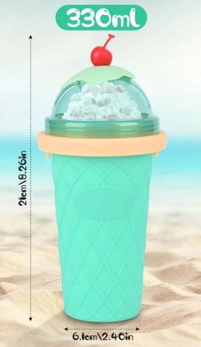 SLUSHY KUBEK DO ROBIENIA LODÓW SORBETÓW SLUSHY GRANITY KOLORY na Arena.pl