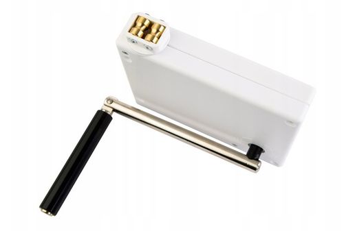 ZWIJACZ KORBOWY NA LINKĘ Z KORBĄ SELVE + LINKA 7MB BIAŁY do rolet zewn na Arena.pl